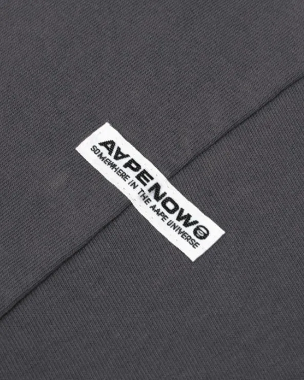 A BATHING APE  |Crew Neck Pullovers Camouflage Plain Cotton Short Sleeves