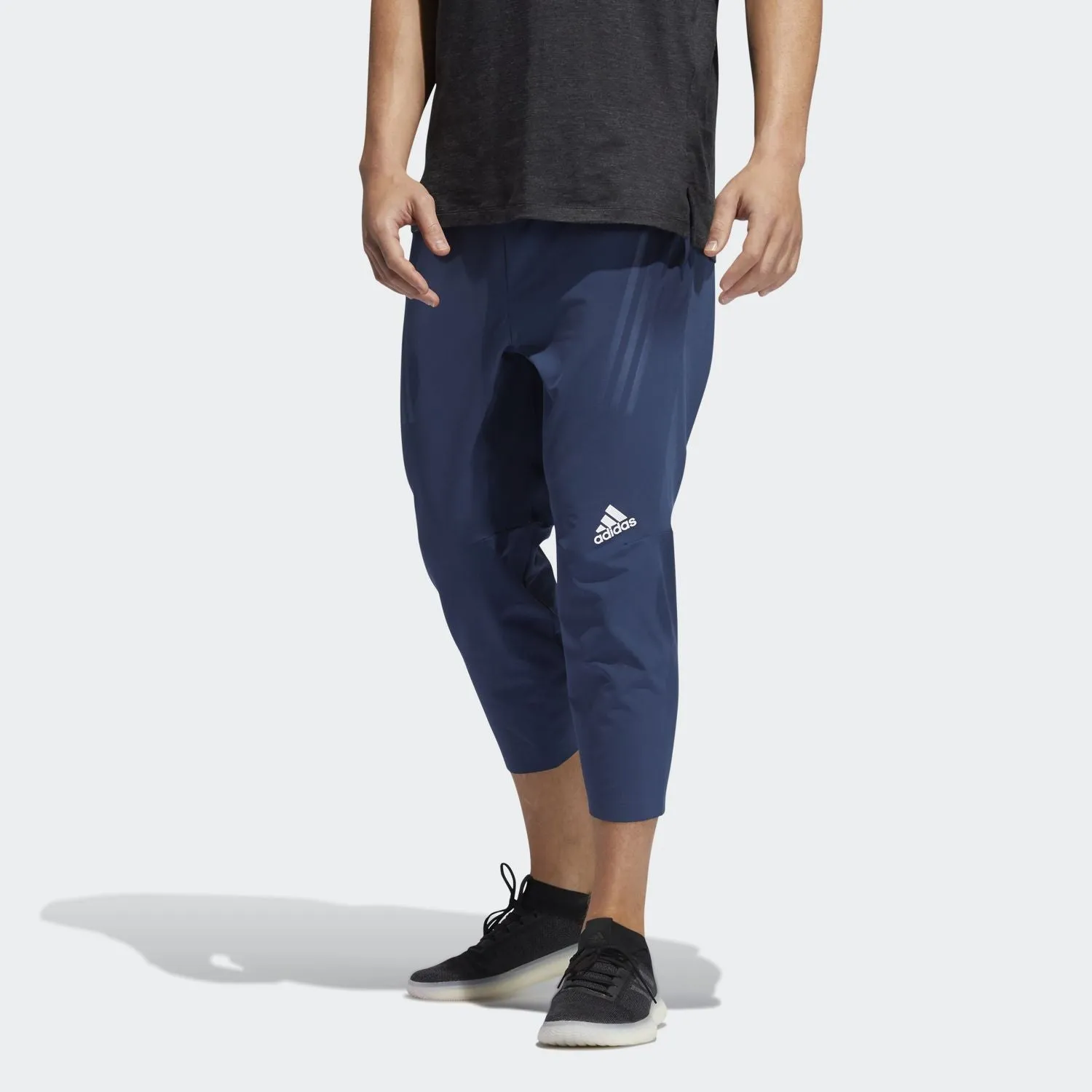 Adidas Aeroready 3-Stripes Flow Motion Pant - Navy Blue