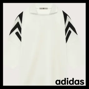 adidas  |Pullovers Unisex Nylon Street Style Bi-color Cropped