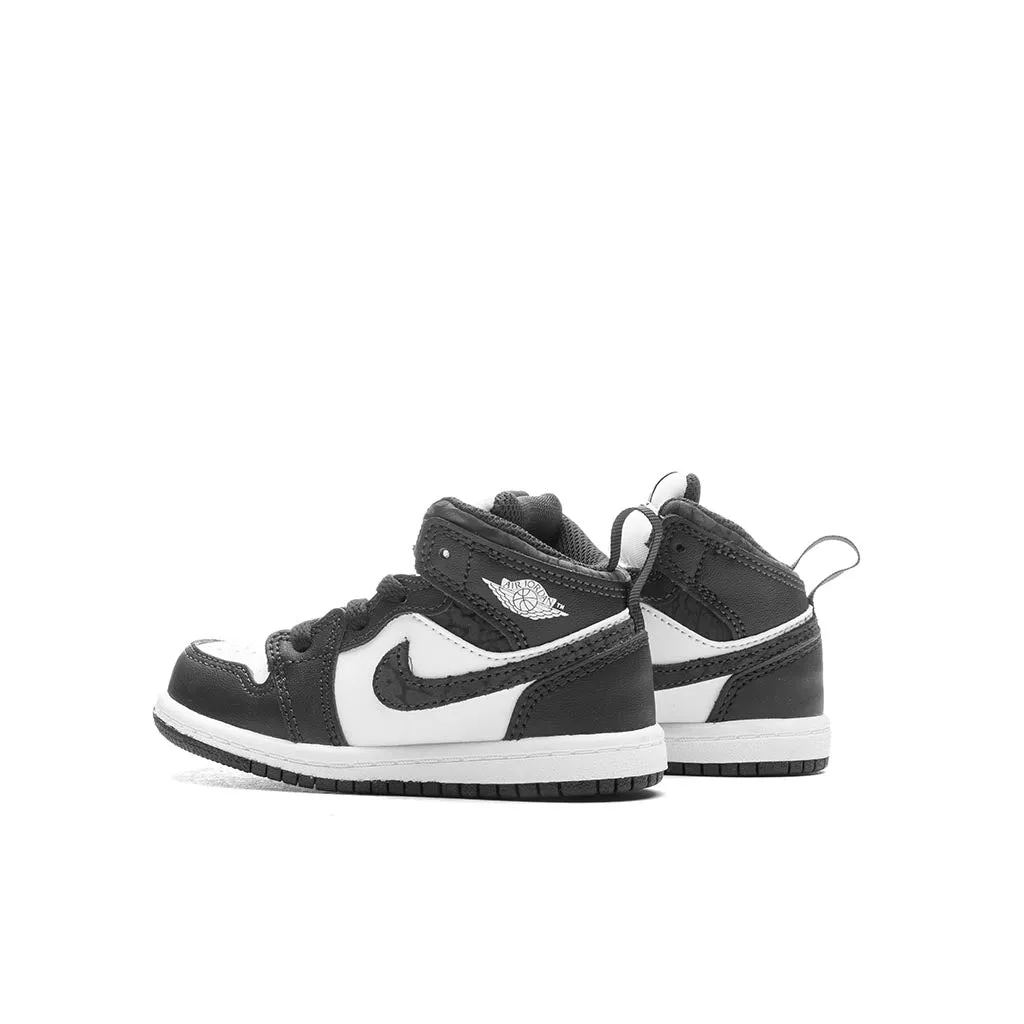 Air Jordan 1 Mid SE (TD) - Off Noir/Black/White