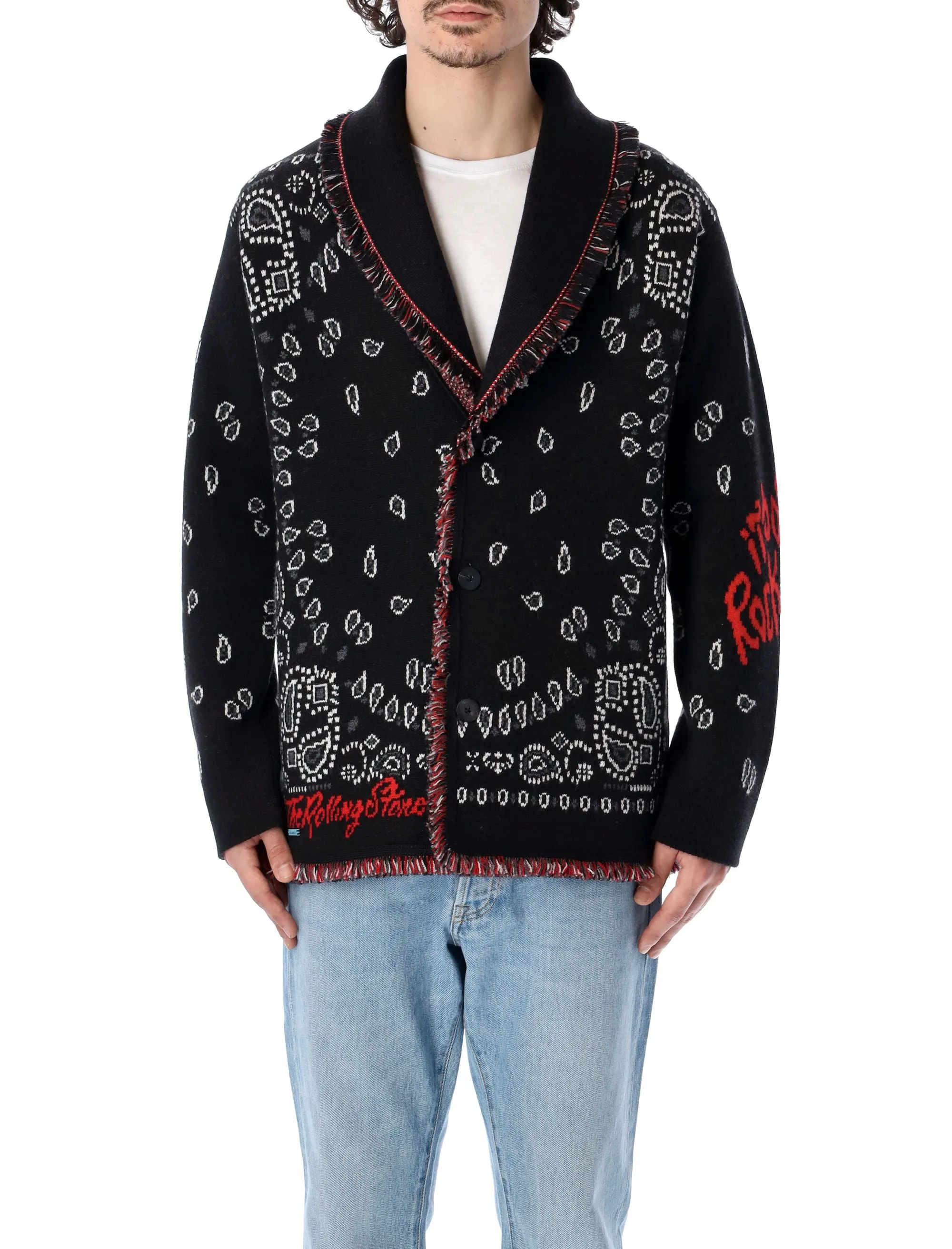 Alanui It's Only Rock'n'Roll Icon Cardigan