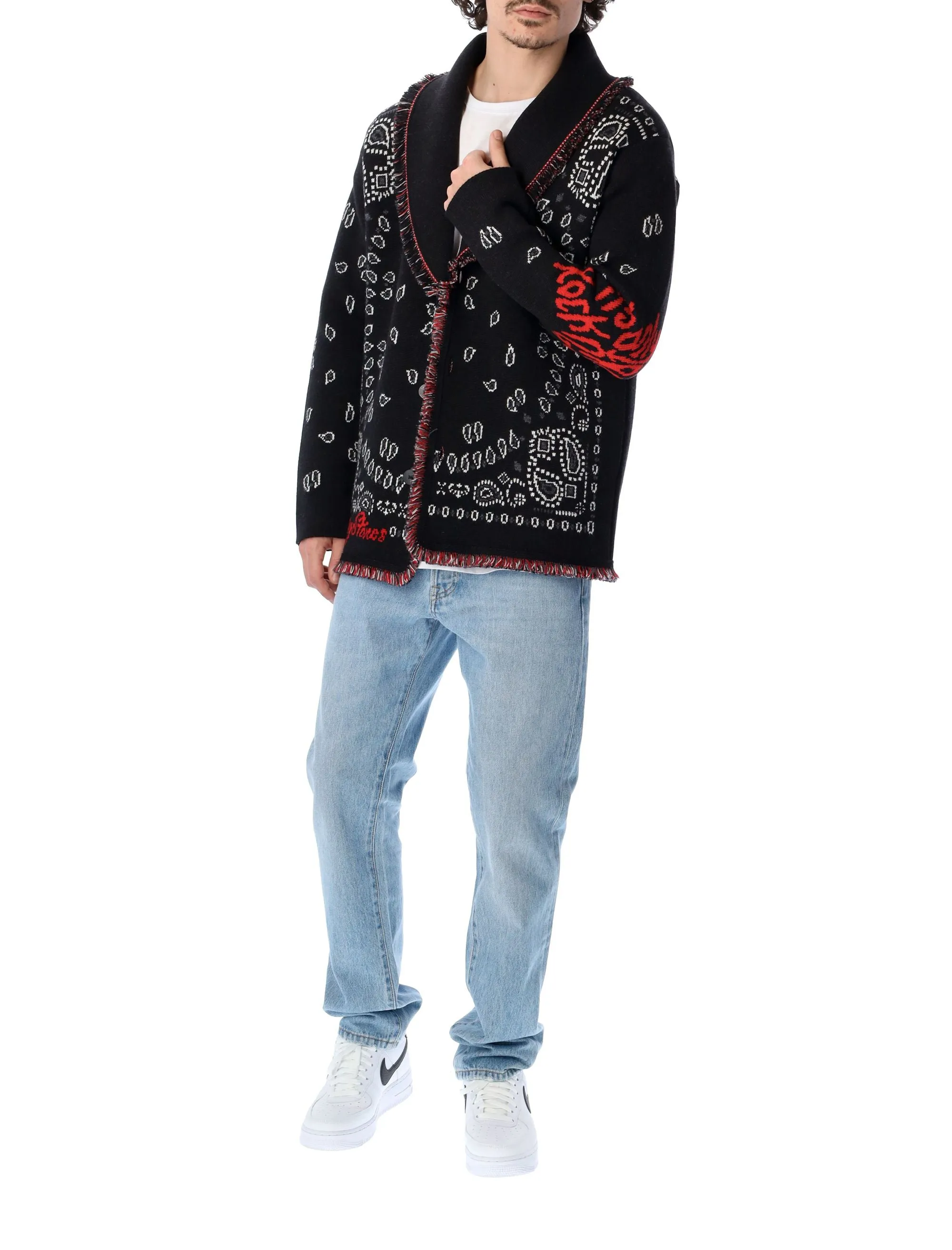 Alanui It's Only Rock'n'Roll Icon Cardigan