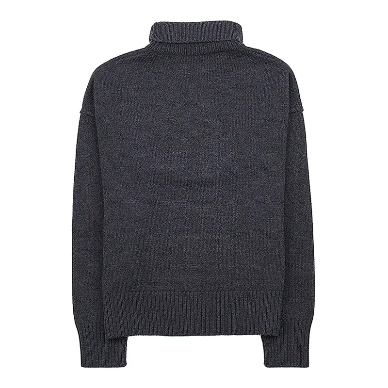 AMI PARIS  |Pullovers Heart Unisex Wool Street Style Long Sleeves Plain