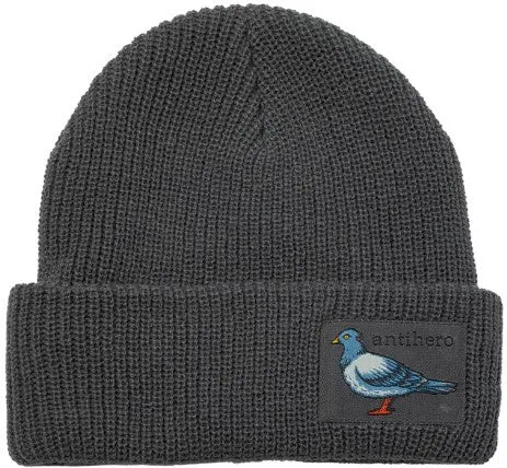 Antihero Lil Pigeon Cuff Beanie / Charcoal