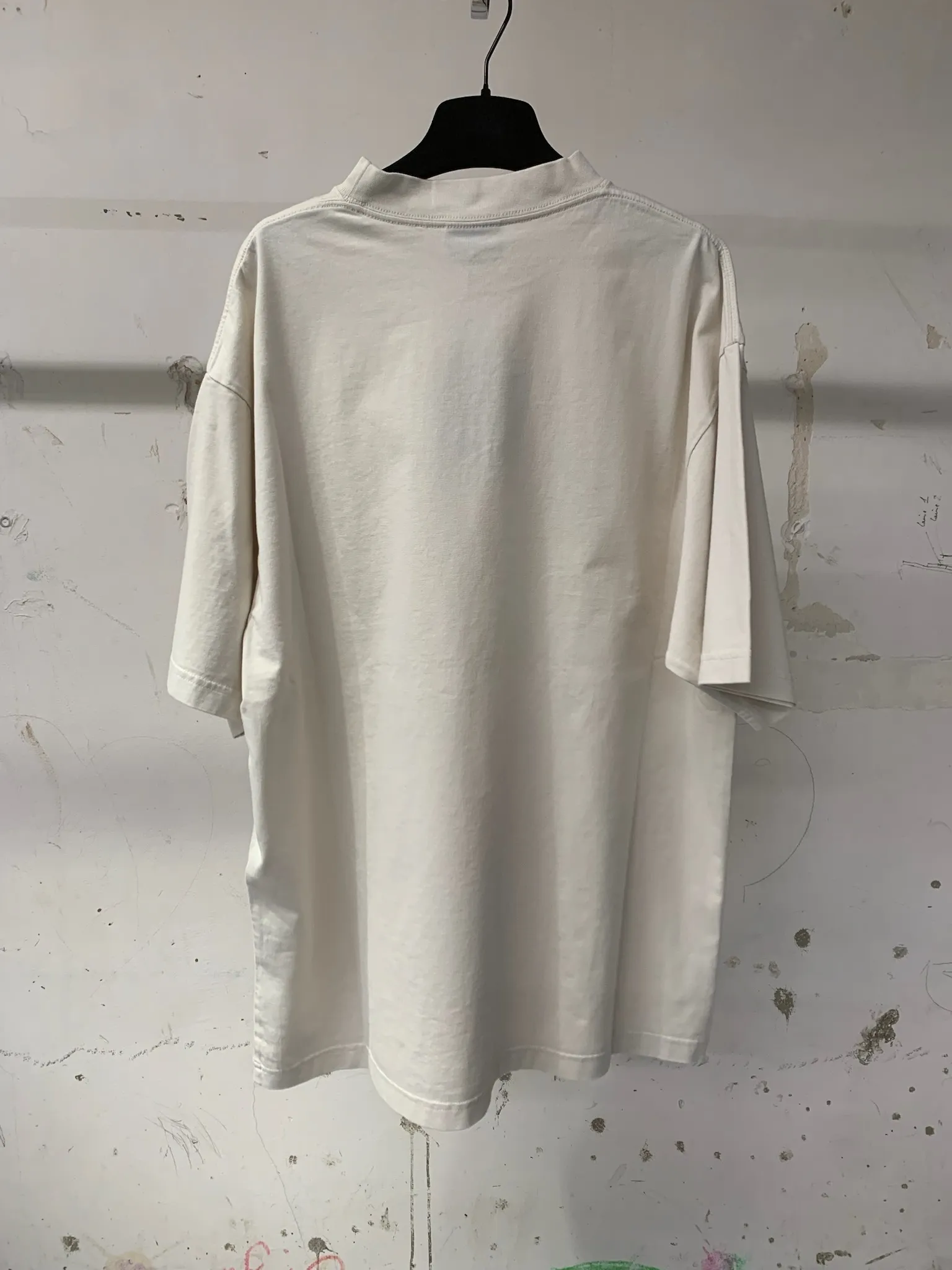 BALENCIAGA  |Crew Neck Pullovers Unisex Street Style Plain Cotton