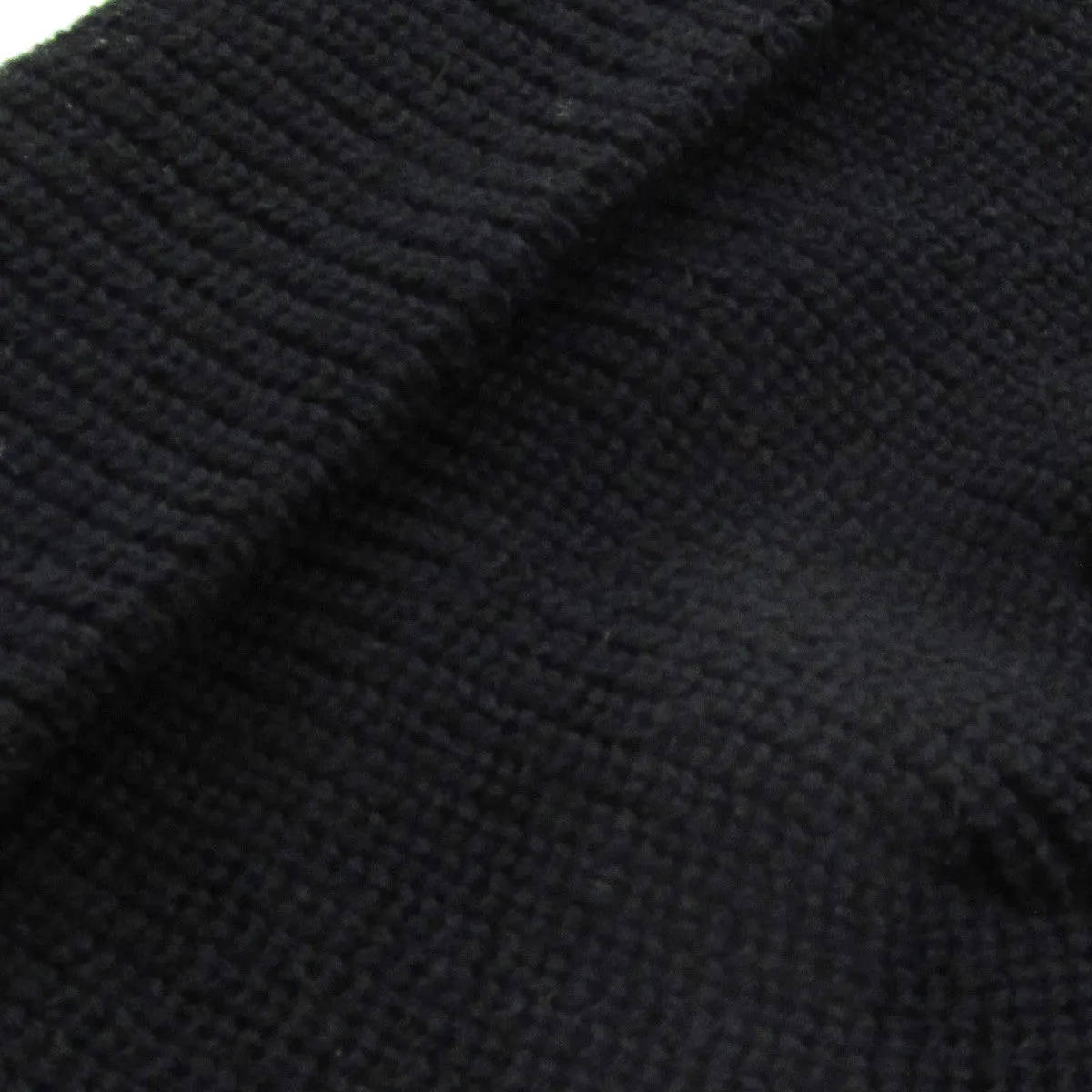 Black Fisherman Beanie