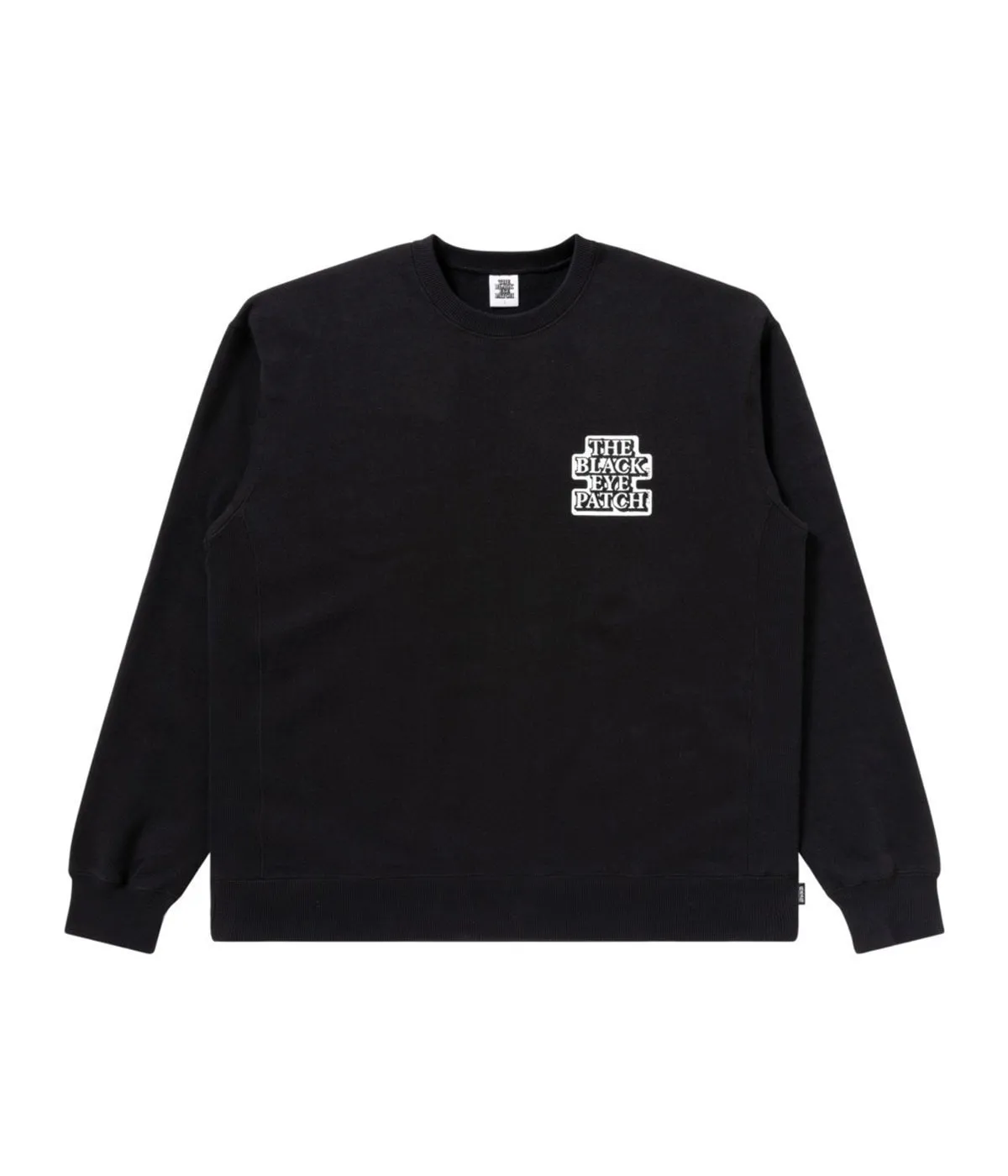 BlackEyePatch  |Street Style Long Sleeves Plain Long Sleeve T-shirt Logo