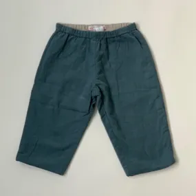 Bonpoint Teal Cord Trousers: 18 Months