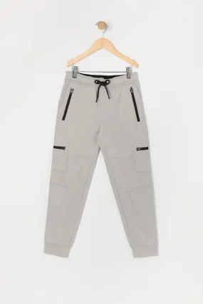 Boys Active Soft Cargo Jogger