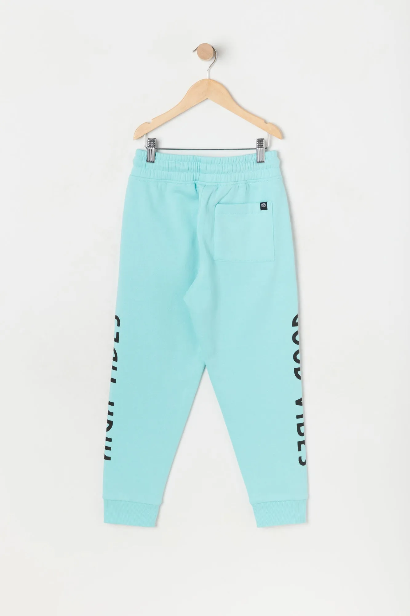 Boys High Tides Good Vibes Graphic Fleece Jogger