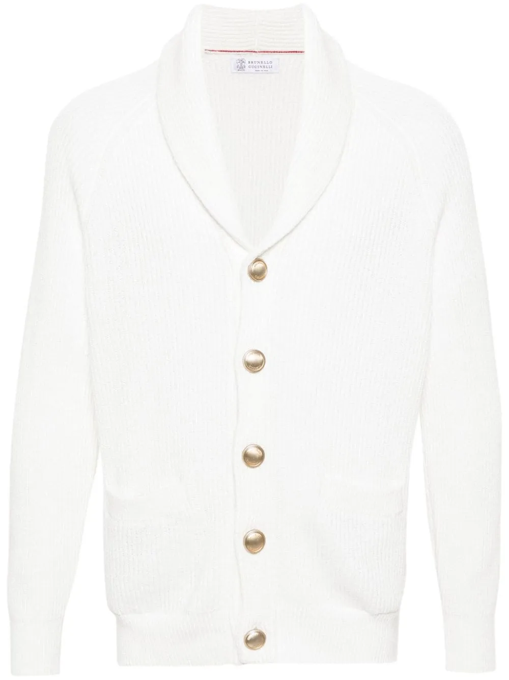 Brunello Cucinelli - Cardigan à boutons dorés