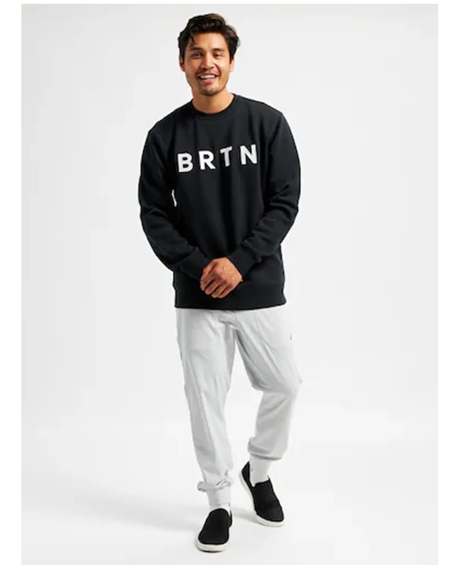 Burton Brtn Crewneck Sweatshirt - True Black