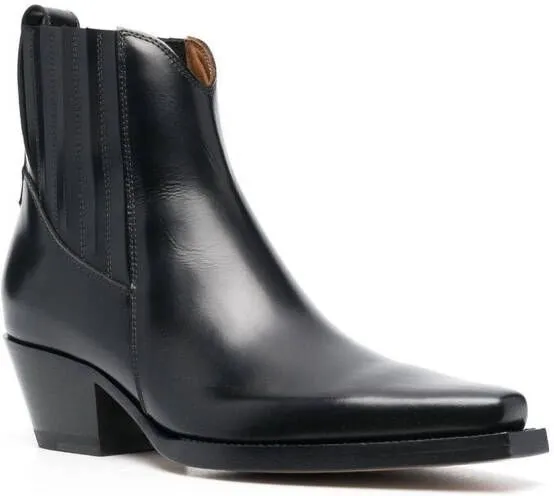 Buttero Cowboy ankle boots Black