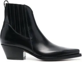 Buttero Cowboy ankle boots Black