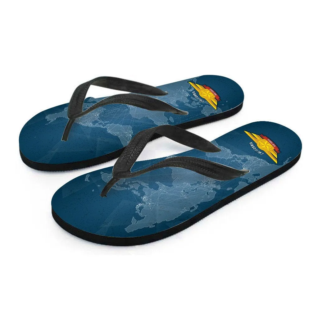 California Air Force Flip Flops