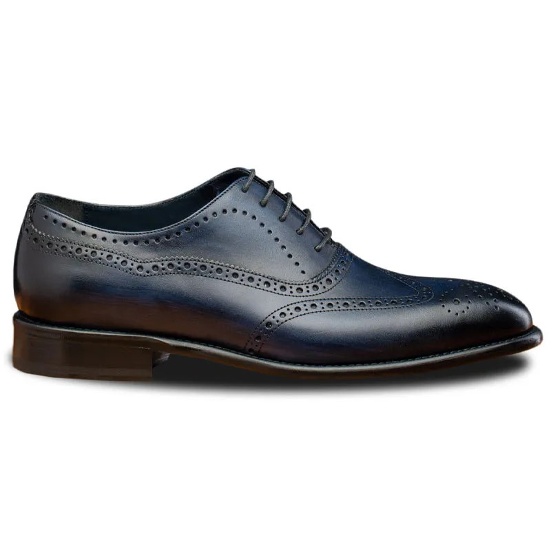 Calzoleria Toscana H742 Wingtip Oxfords Blue