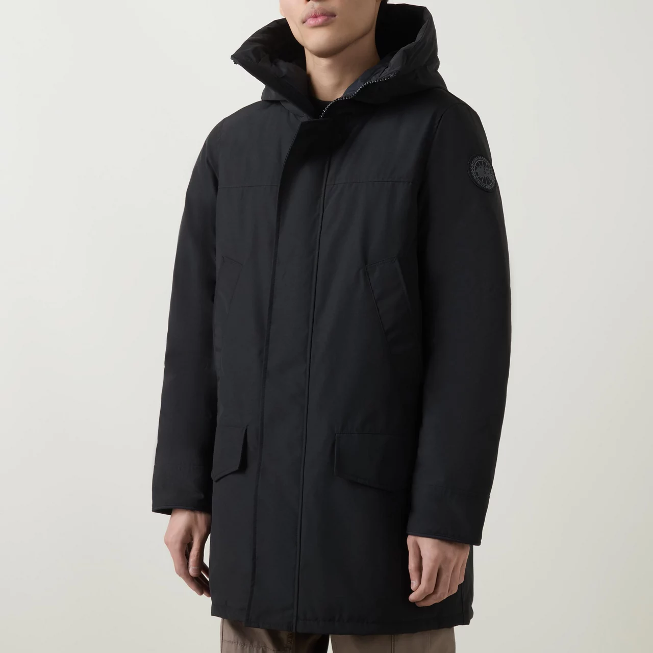 CANADA GOOSE Langford Hooded Parka - Black