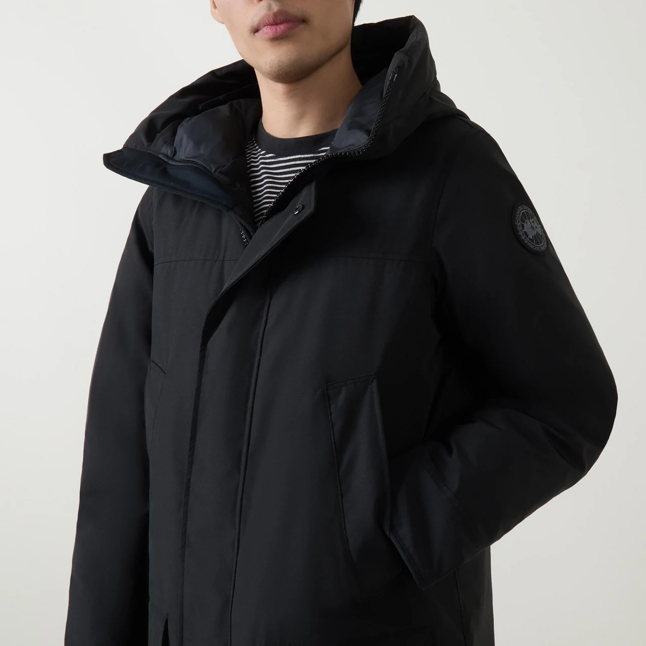 CANADA GOOSE Langford Hooded Parka - Black