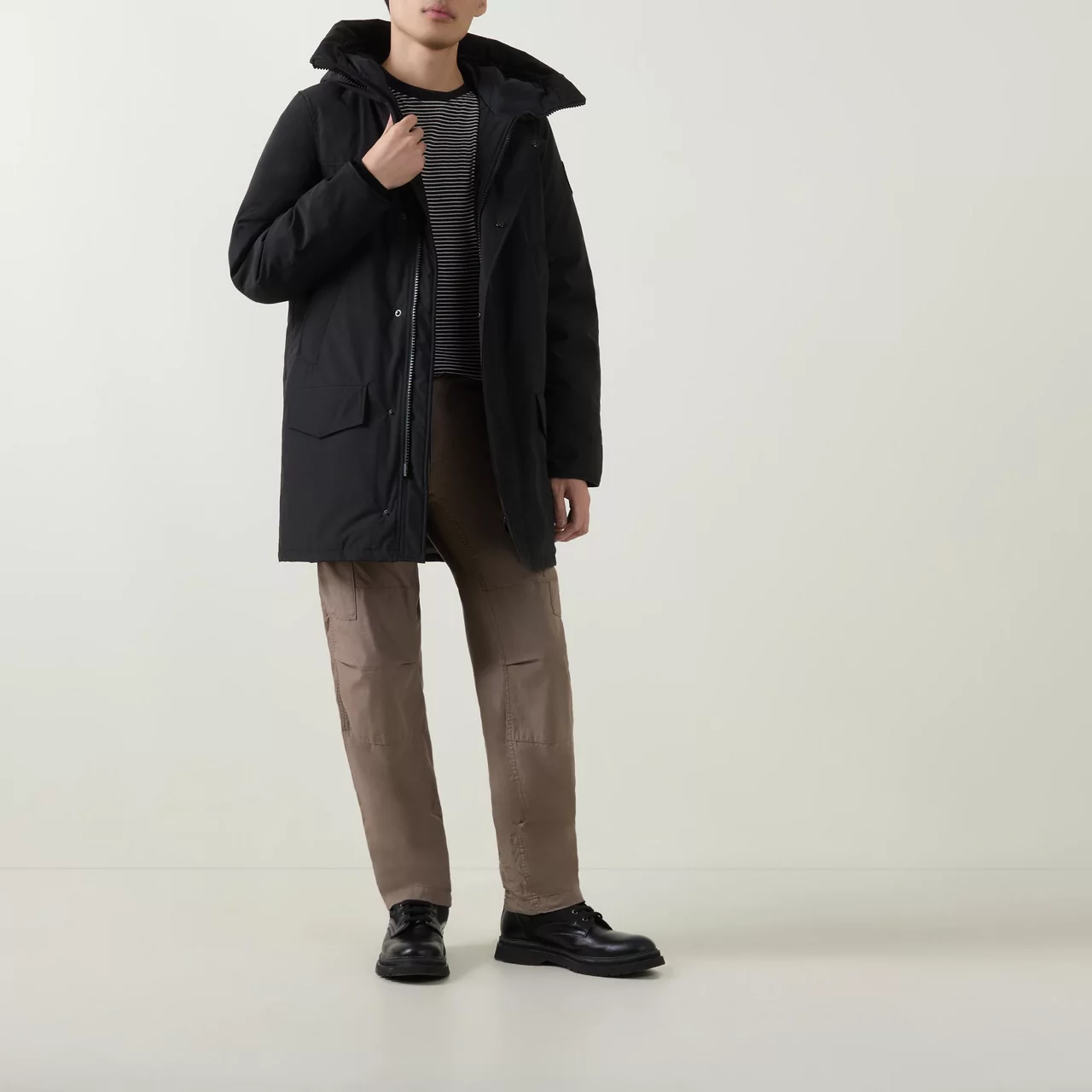 CANADA GOOSE Langford Hooded Parka - Black