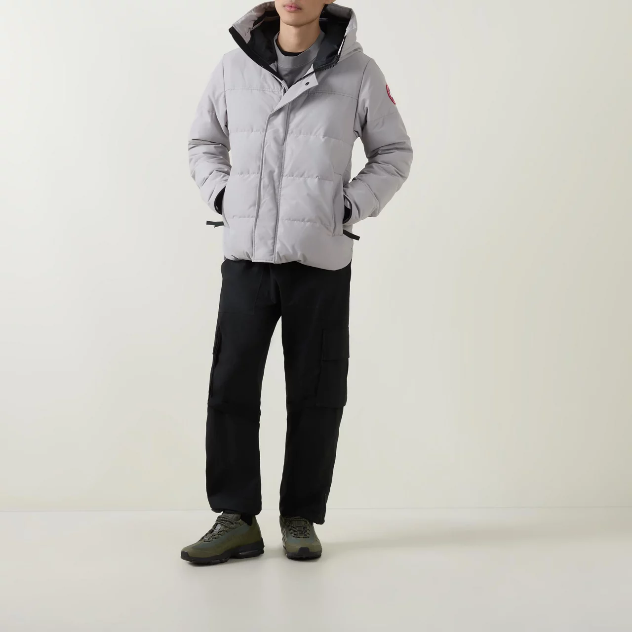 CANADA GOOSE Macmillan Parka Jacket - Light Grey