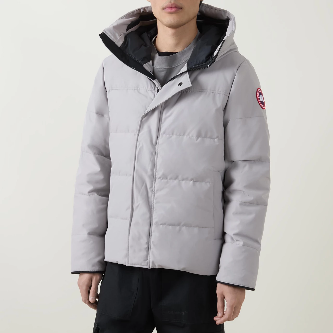 CANADA GOOSE Macmillan Parka Jacket - Light Grey