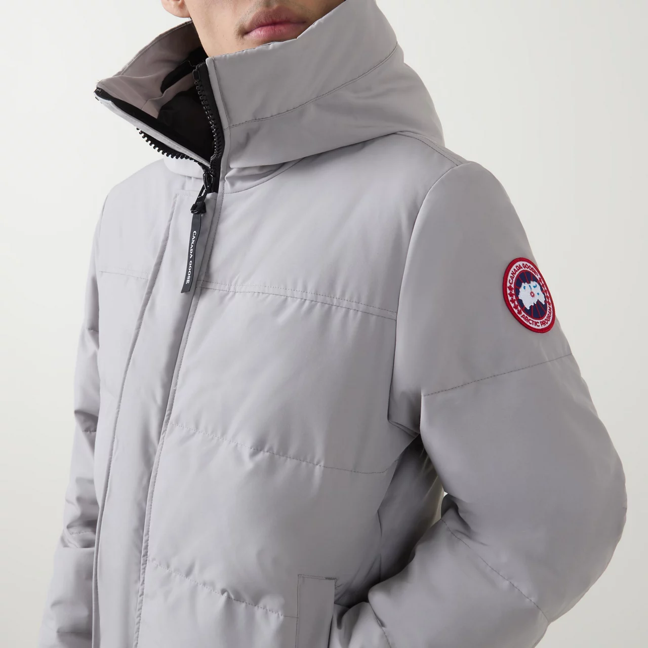 CANADA GOOSE Macmillan Parka Jacket - Light Grey