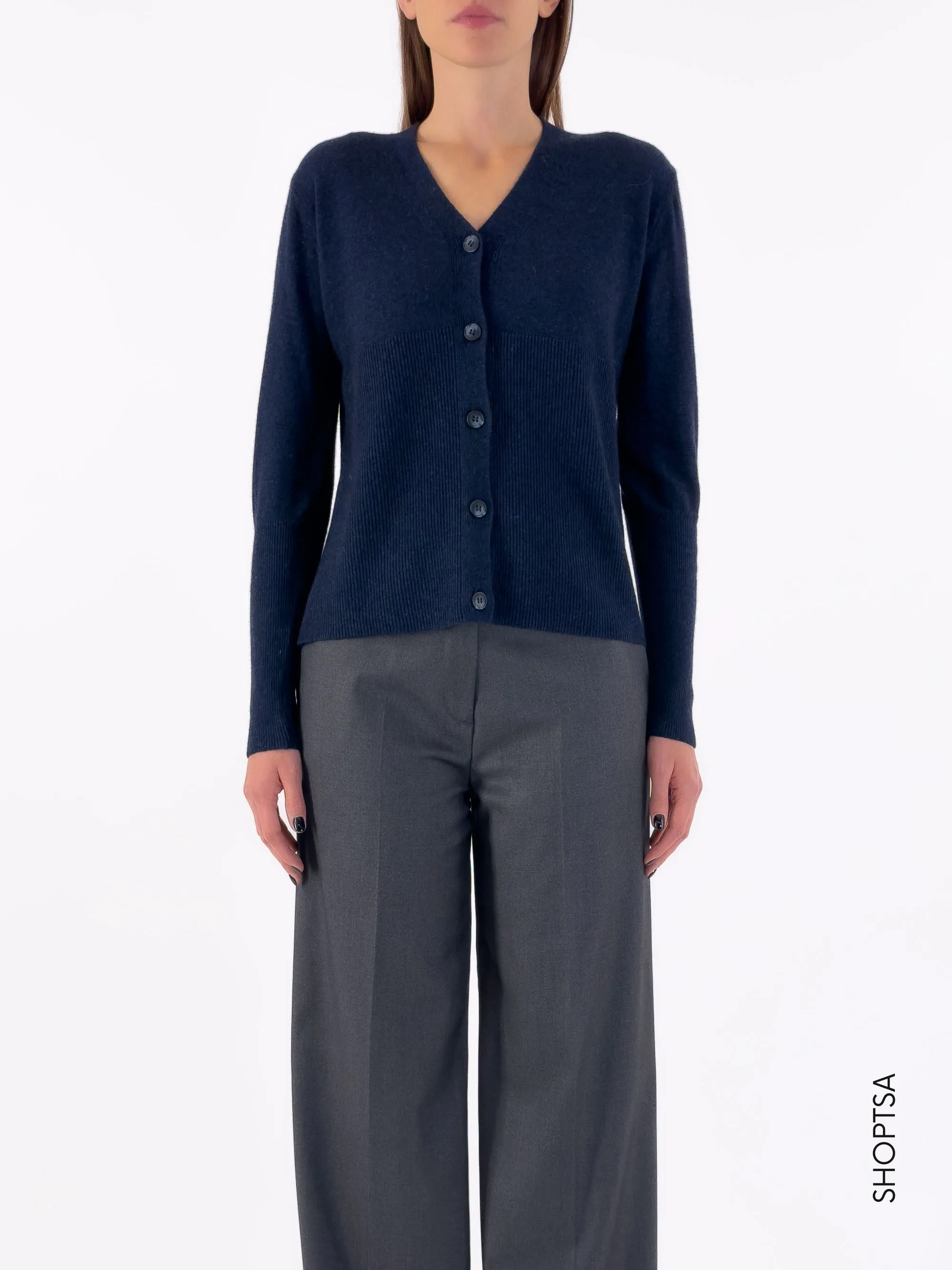 Cardigan premium in lana e cashmere