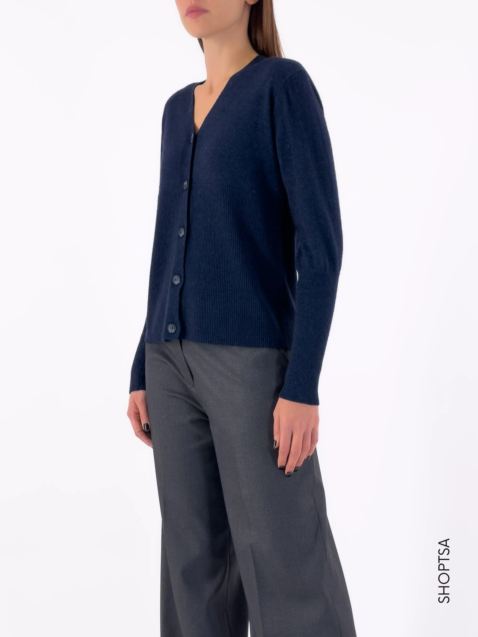 Cardigan premium in lana e cashmere