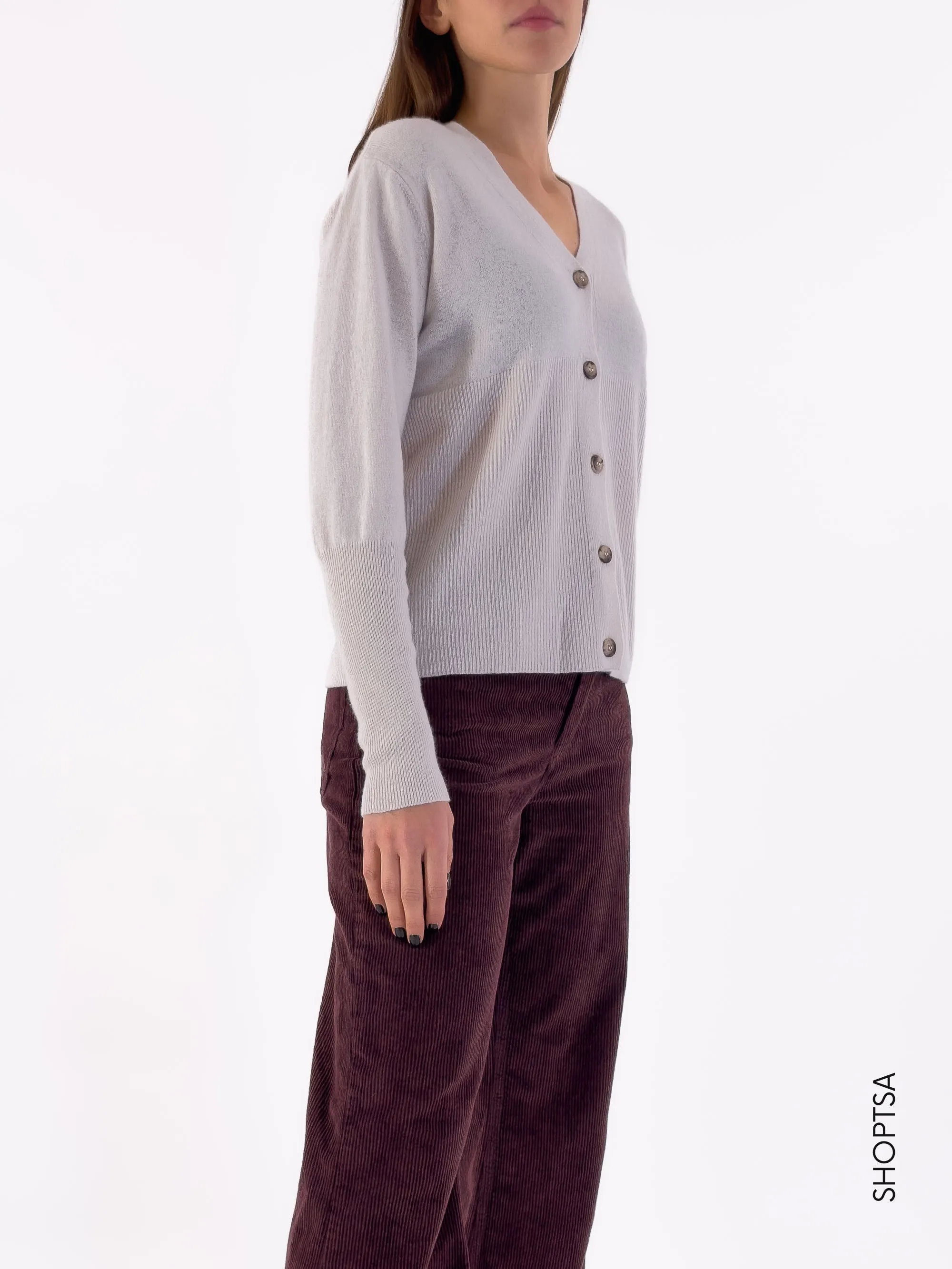 Cardigan premium in lana e cashmere