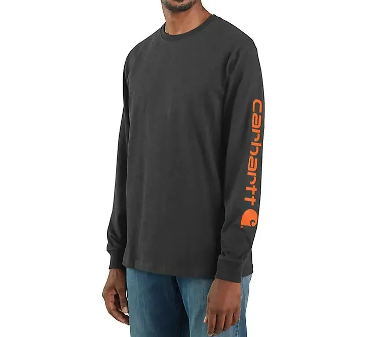 Carhartt  |Crew Neck Pullovers Long Sleeves Plain Cotton