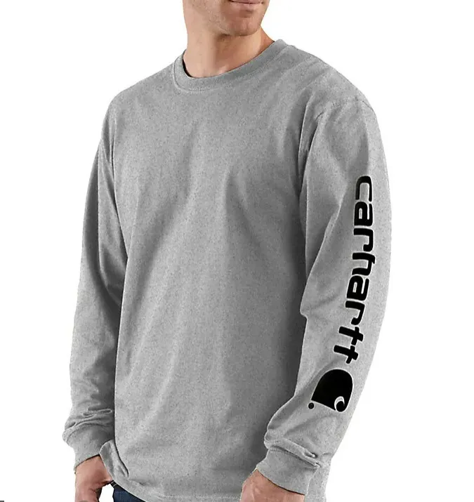 Carhartt  |Crew Neck Pullovers Long Sleeves Plain Cotton