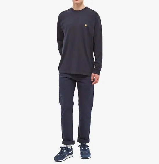 Carhartt  |Pullovers Unisex Street Style Long Sleeves Plain Cotton