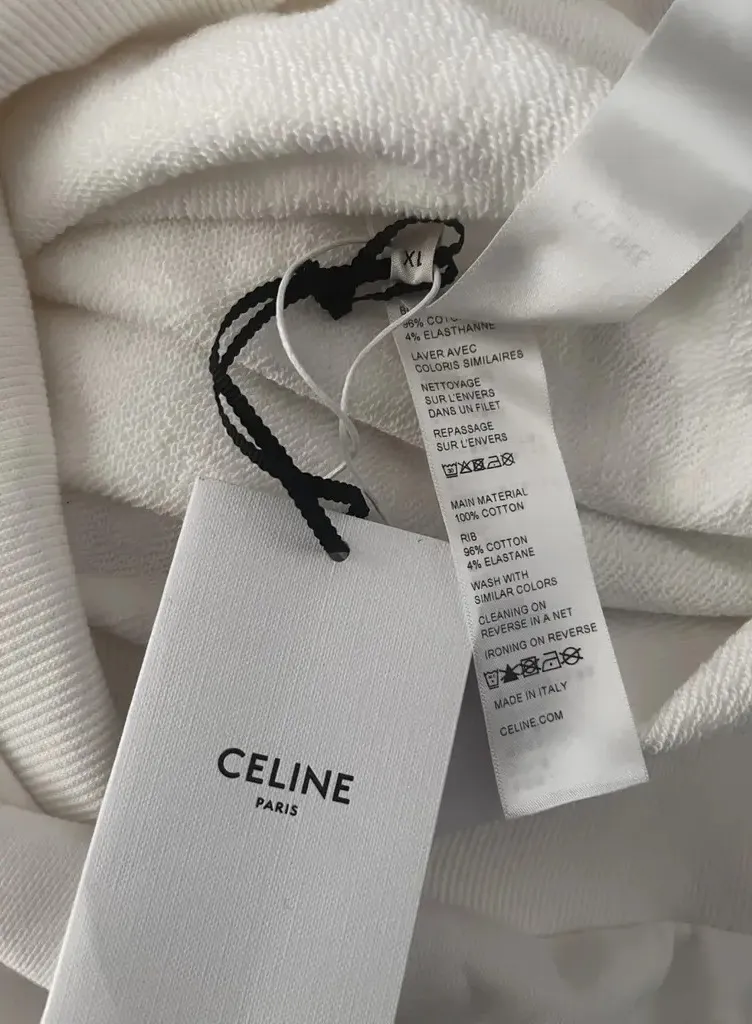 CELINE  |Pullovers Unisex Sweat Street Style Long Sleeves Plain