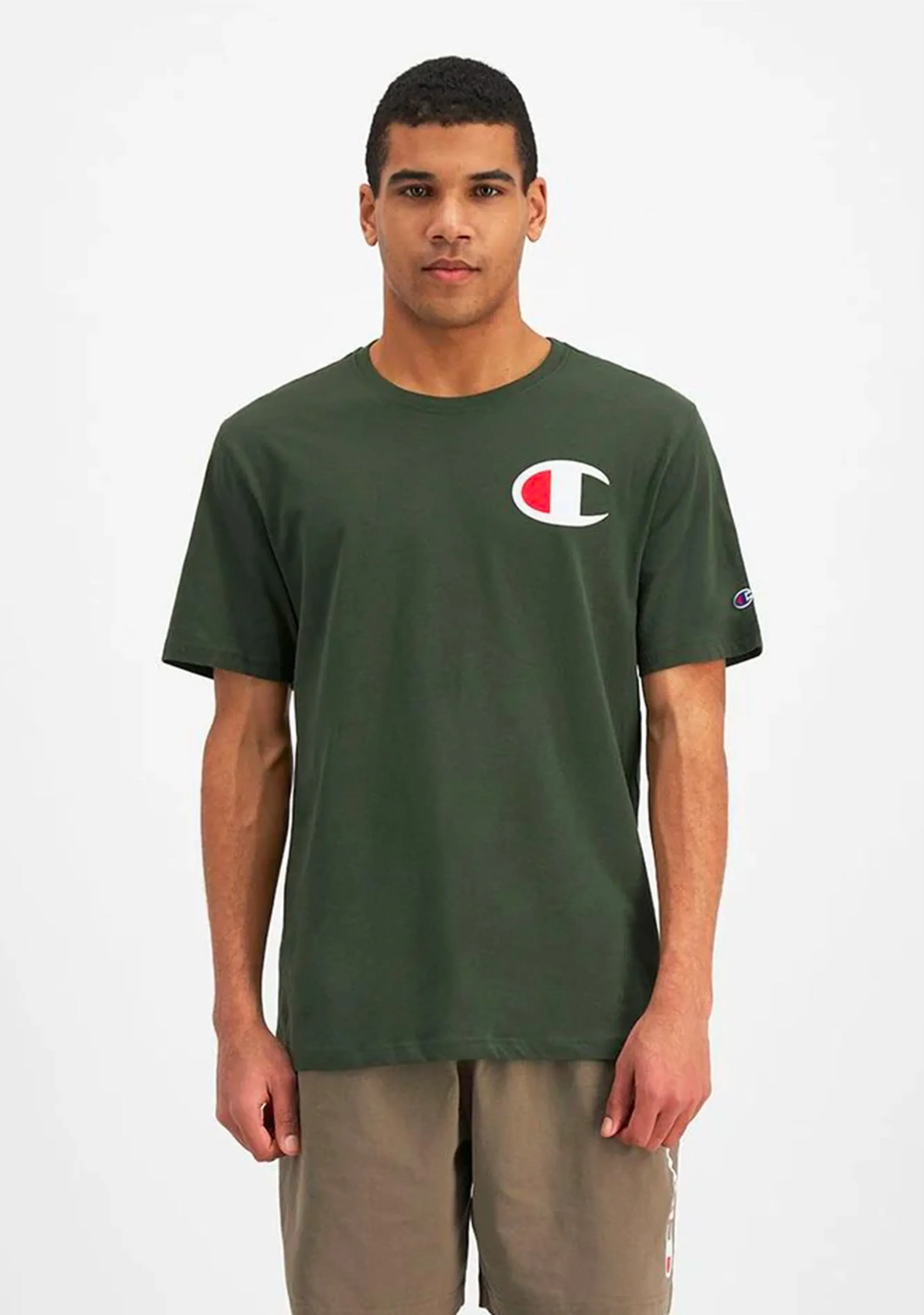 Champion Mens C Logo Tee  AY68N IXW