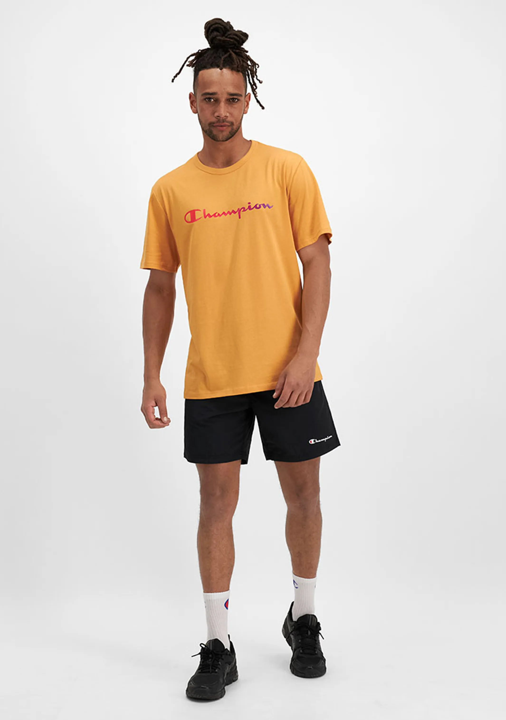 Champion Mens Ombre Script Tee  AVPPN PZW