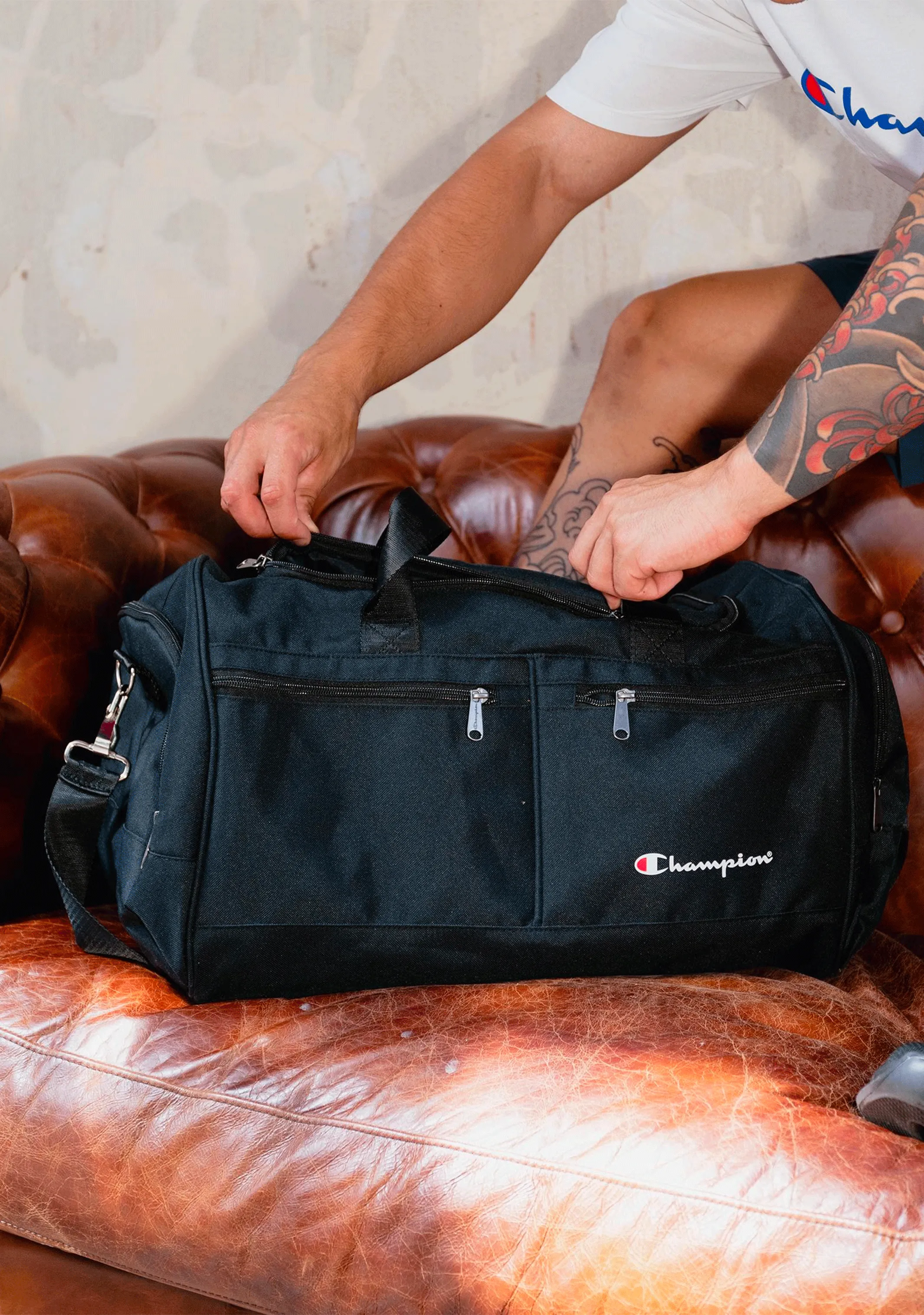 CHAMPION SPS DUFFEL BAG  ZYMKN BLK