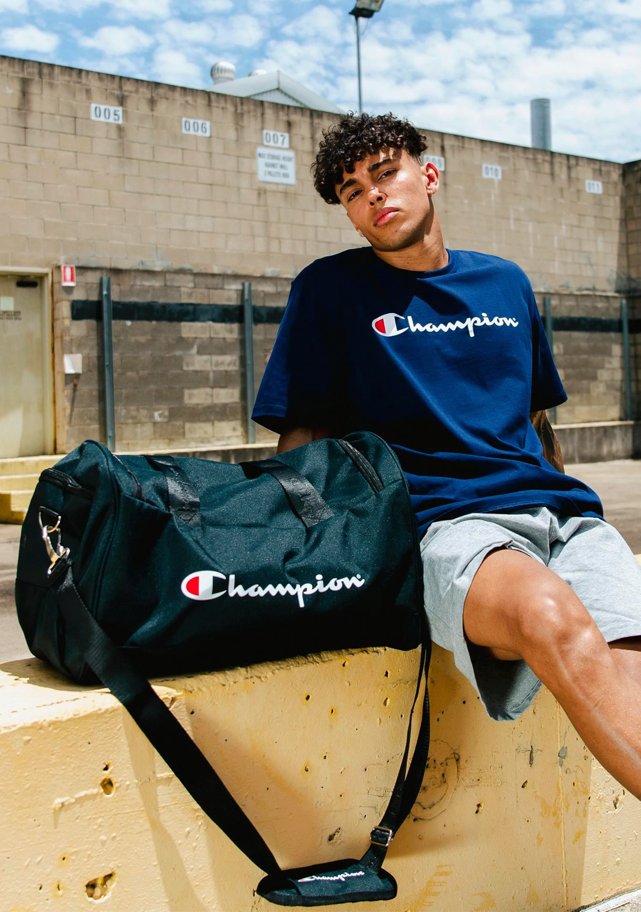 CHAMPION SPS DUFFEL BAG  ZYMKN BLK