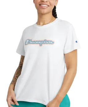 Champion Women's Classic Short Sleeve T-Shirt White Size X-Small