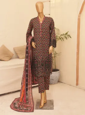 Chand Bagh By Bin Saeed Embroidered Lawn 3 Piece Stitched Suit  - BS24CBEL D-30