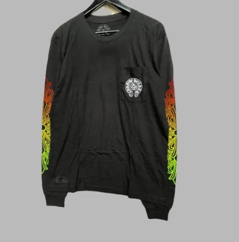 CHROME HEARTS  |Pullovers Street Style Long Sleeves Cotton