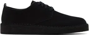 Clarks Originals Black Coal London Oxfords