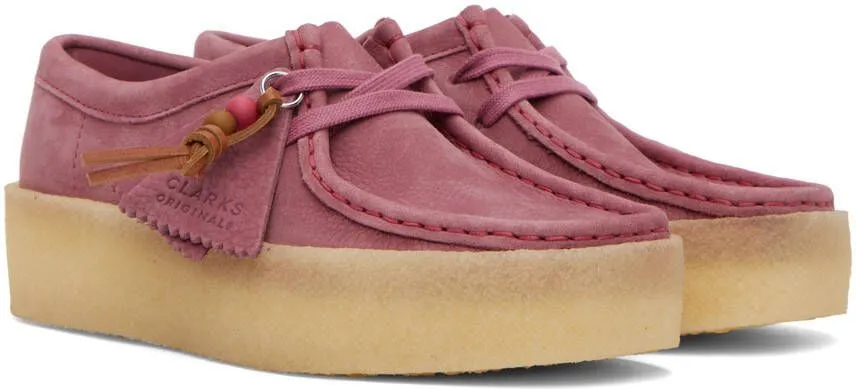 Clarks Originals Burgundy Wallabee Cup Oxfords