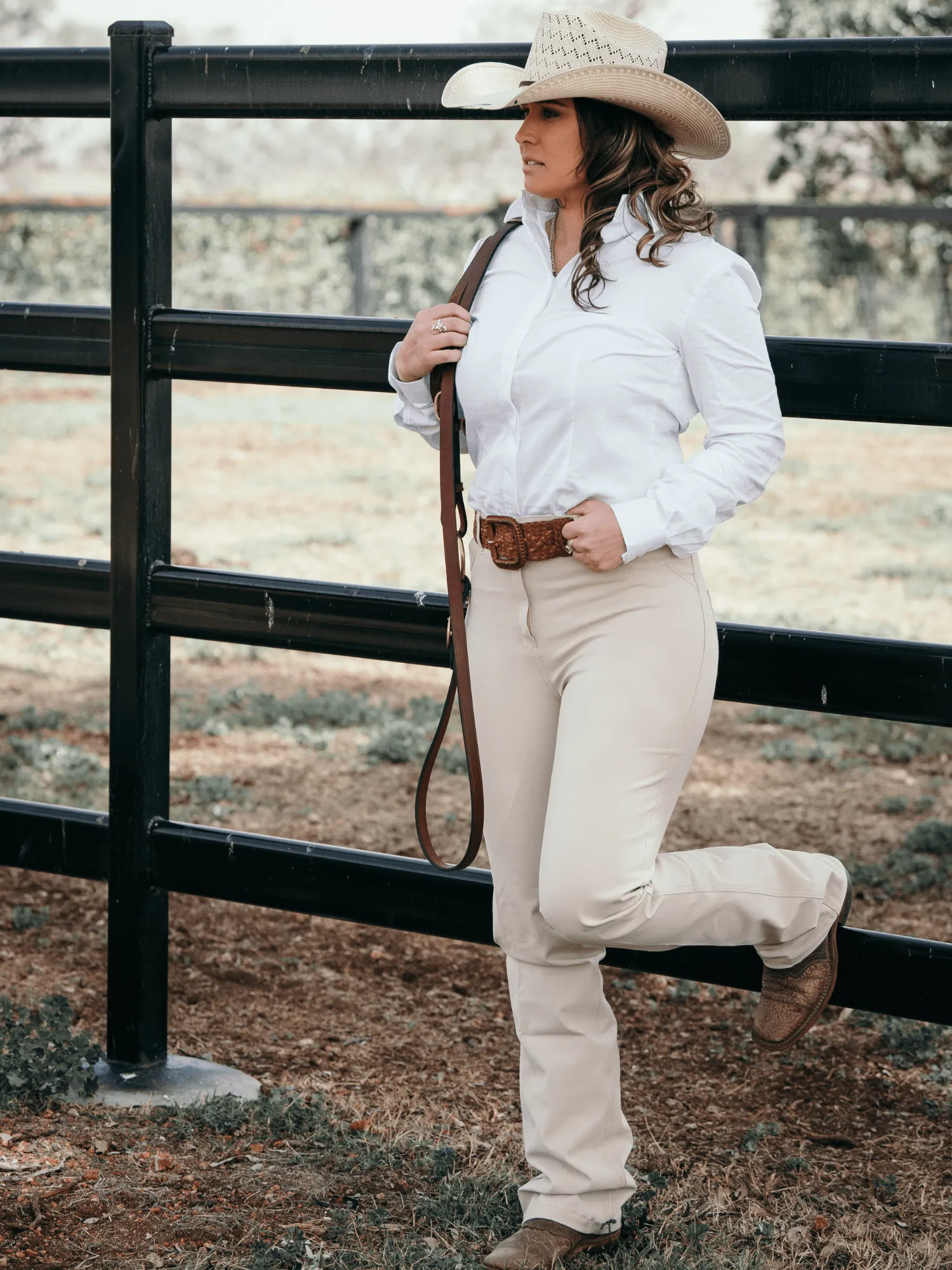 Clermont Denim Stock Horse Competition Pants - Ladies