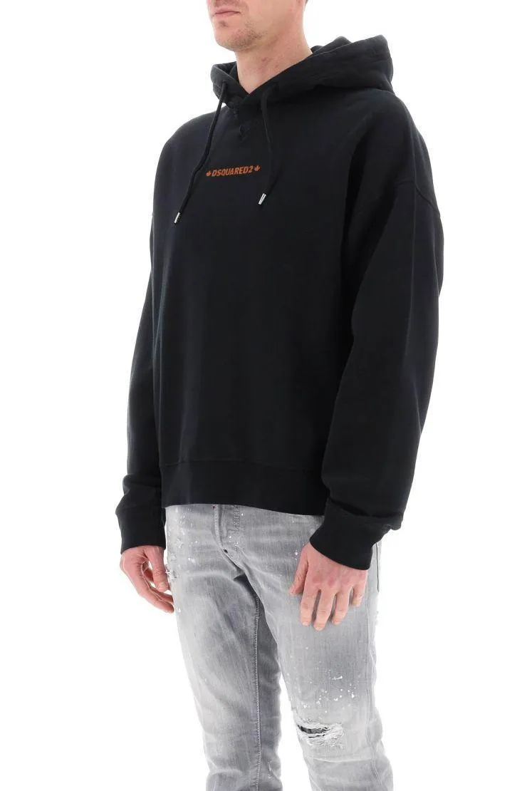 D SQUARED2  |Pullovers Street Style Long Sleeves Plain Cotton Logo Luxury