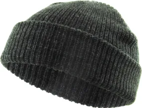 Dark Grey Fisherman Beanie