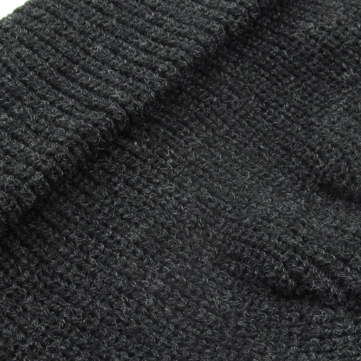 Dark Grey Fisherman Beanie