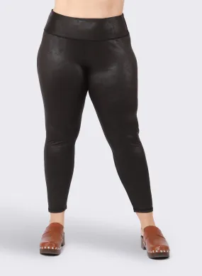 Dex Plus Coated Legging In Black