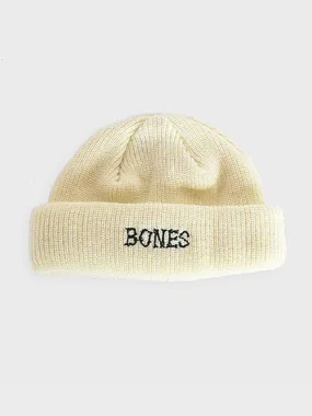 DOCKER KNIT BEANIE - CREAM