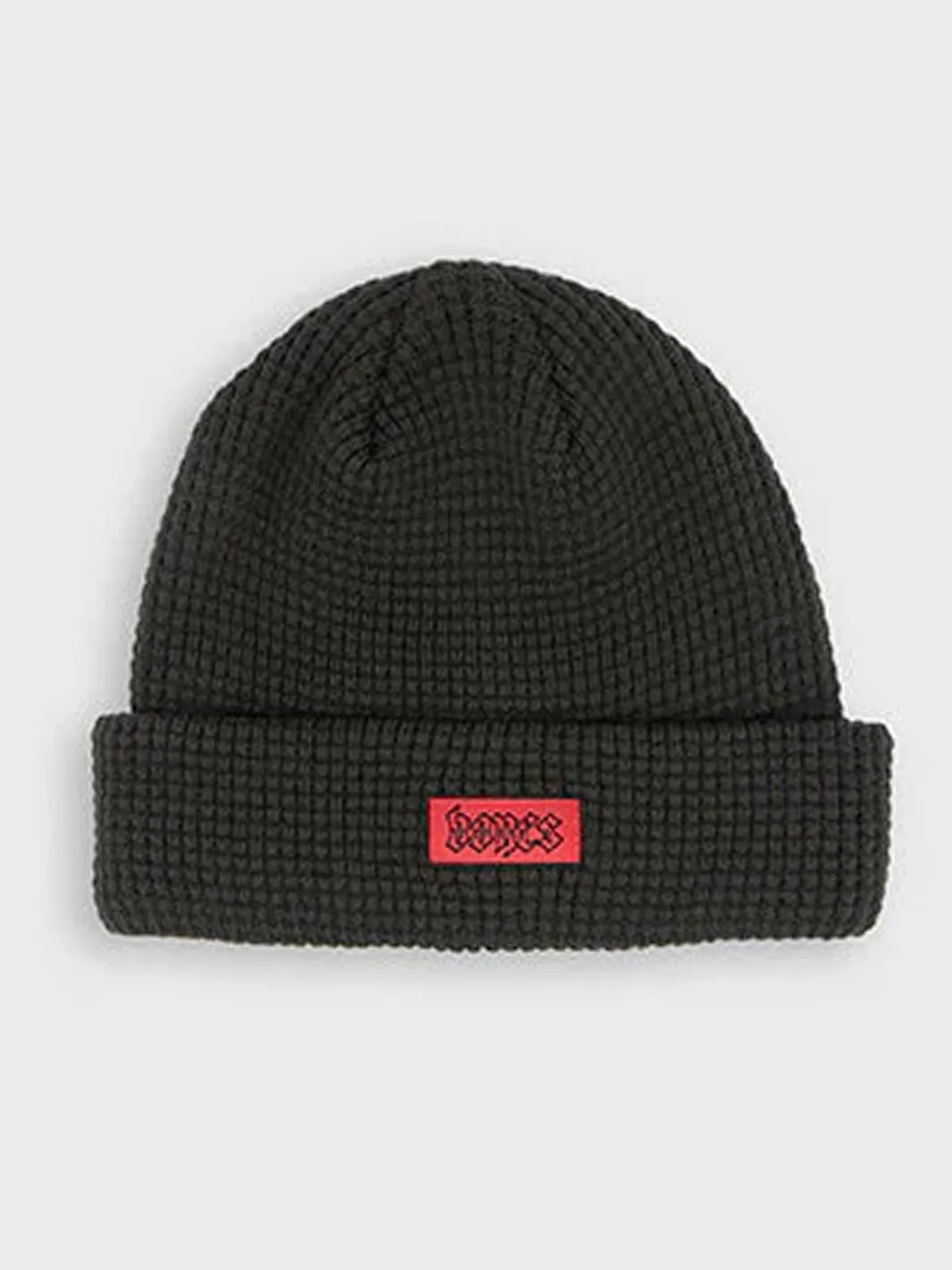 DOOM STEEZE WAFFLE KNIT BEANIE