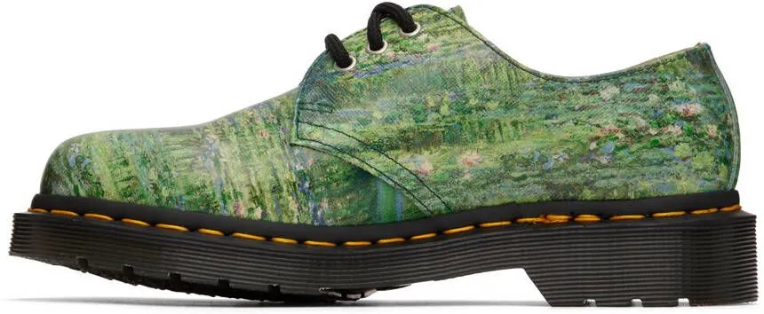 Dr. Martens Green The National Gallery Edition Monet 1461 Oxfords